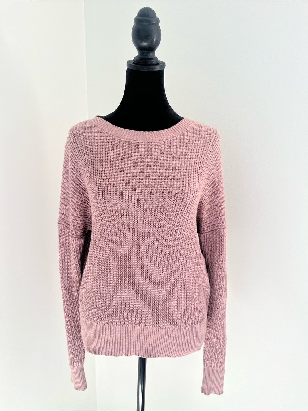 PINK ROSE Dusty Rose Women’s Crewneck Sweater, size S